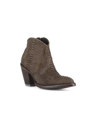 Kyra - Almond Toe - Mink Suede