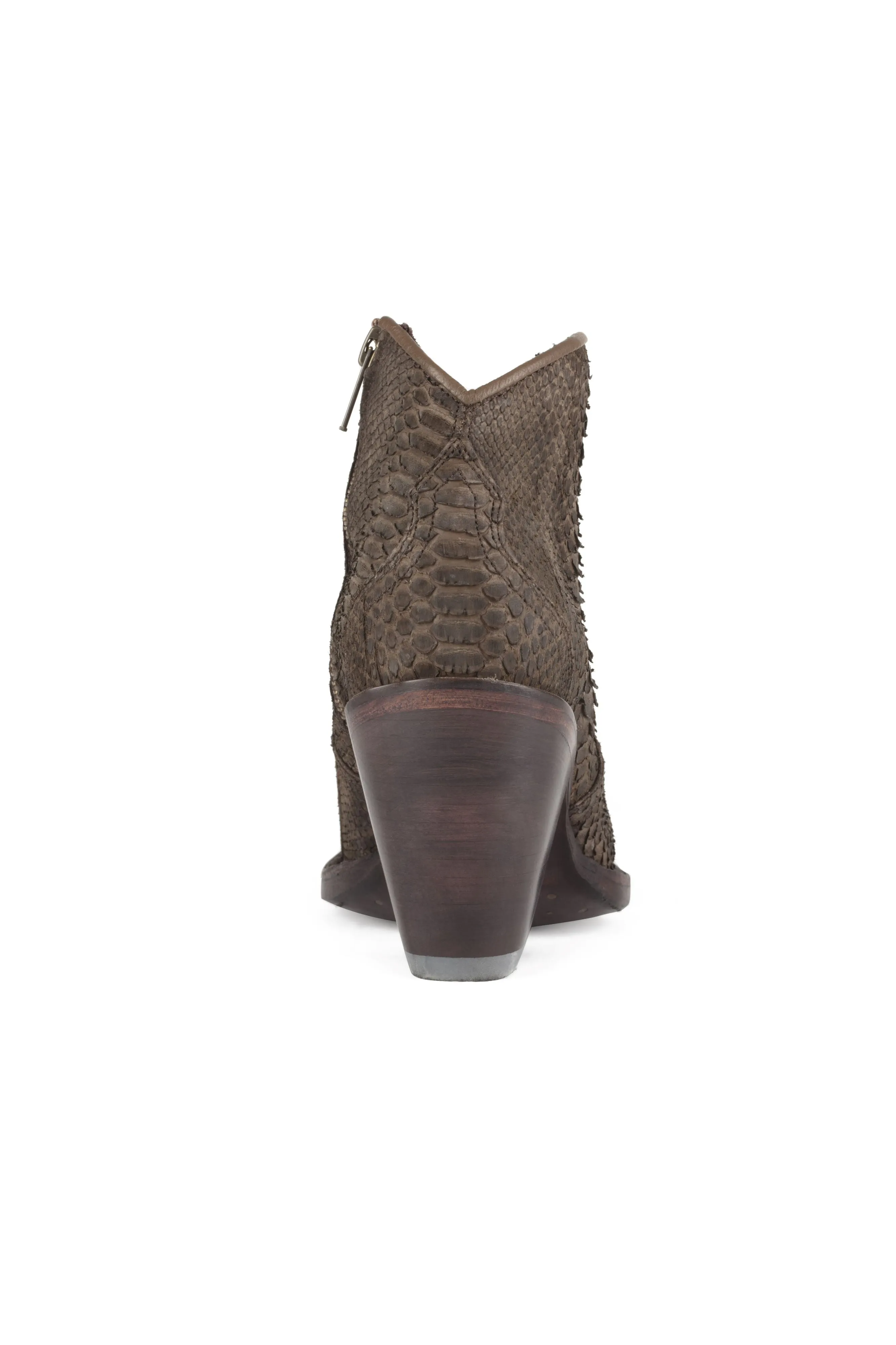 Kyra - Almond Toe - Mink Suede