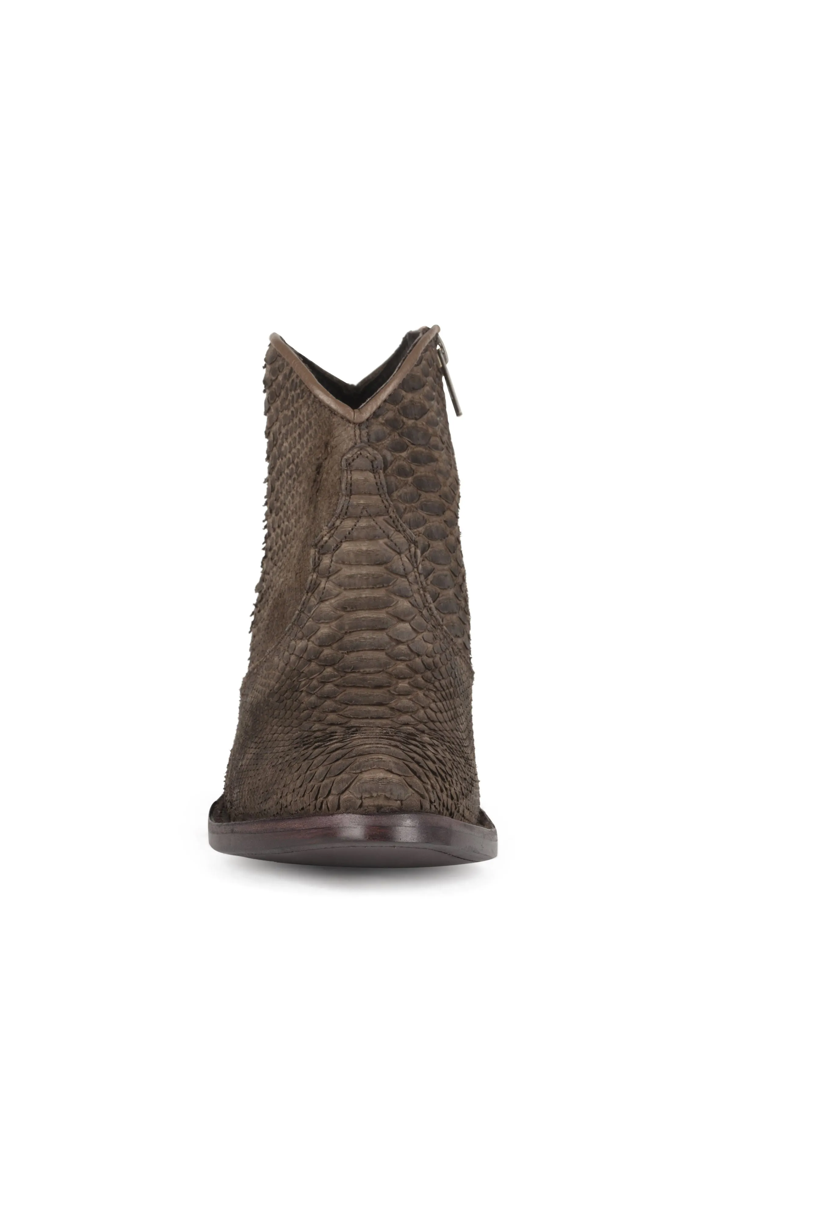 Kyra - Almond Toe - Mink Suede
