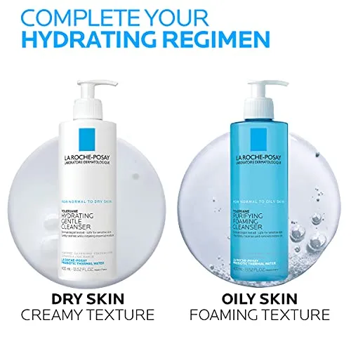La Roche-Posay Toleriane Double Repair Face Moisturizer, Oil-Free Face Cream with Niacinamide , 2.5 Fl Oz (Pack of 1)