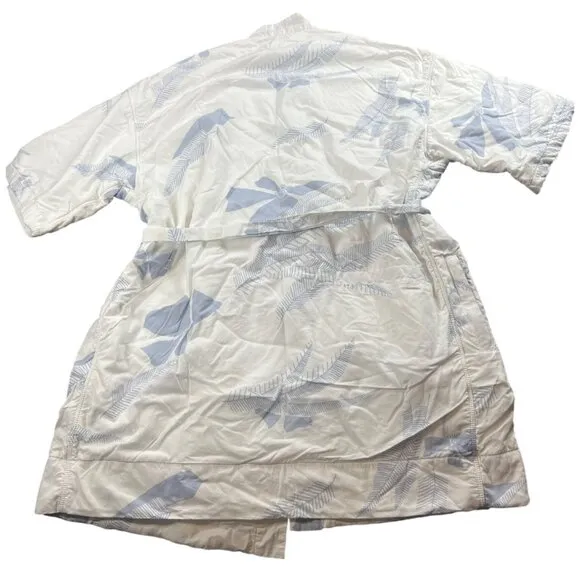 La Sirena Robe By California Cowboy In Vintage Floral White Sand xs/s