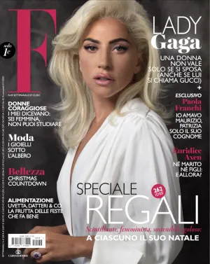 LADY GAGA ANITA EKBERG F Magazine December 2021