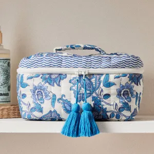 Laety Toiletry Bag | Blue Lobelia Garden