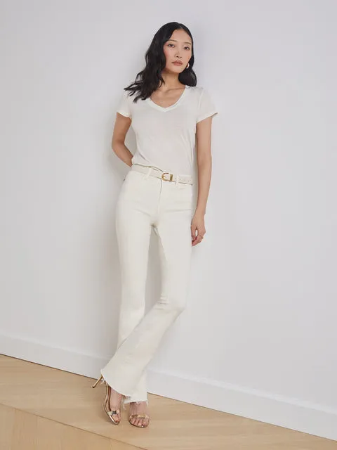 L'AGENCE RUTH HIGH-RISE STRAIGHT-LEG JEAN