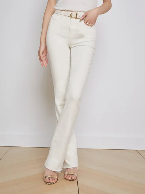 L'AGENCE RUTH HIGH-RISE STRAIGHT-LEG JEAN