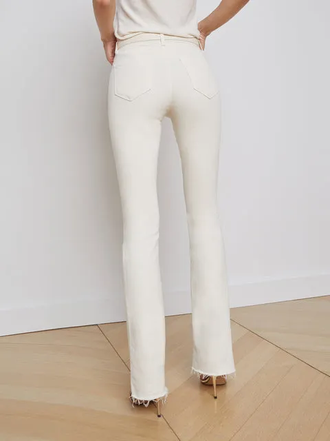 L'AGENCE RUTH HIGH-RISE STRAIGHT-LEG JEAN