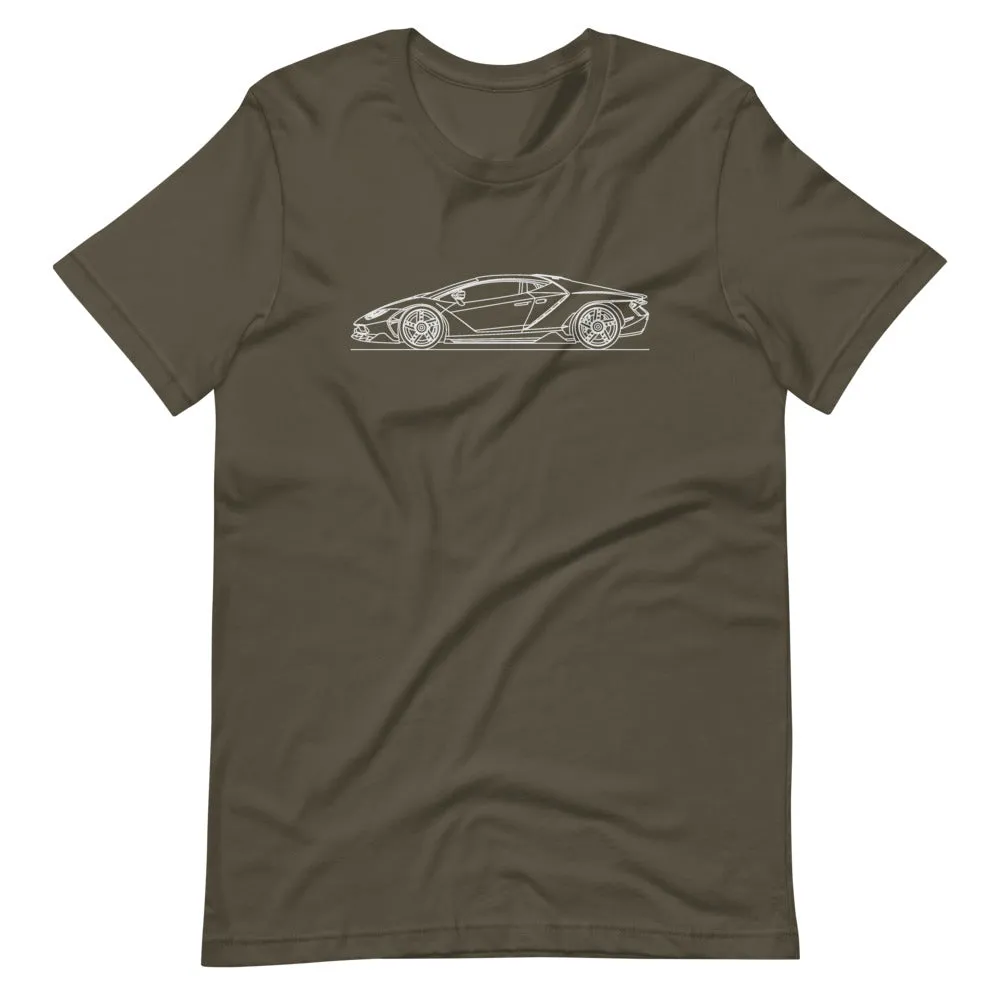 Lamborghini Centenario Silhouette T-shirt