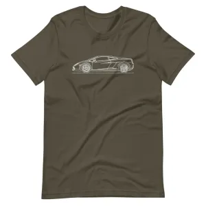 Lamborghini Gallardo silhouette t-shirt