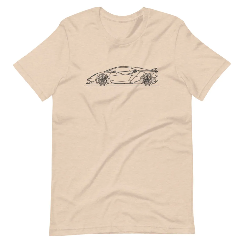 Lamborghini Sesto Elemento silhouette T-shirt