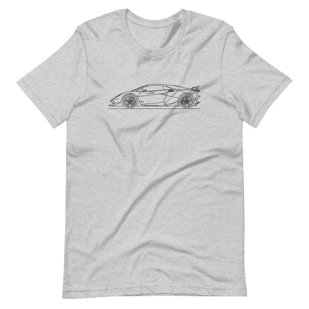 Lamborghini Sesto Elemento silhouette T-shirt