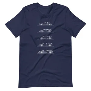 Lamborghini V12 Evolution silhouette T-shirt