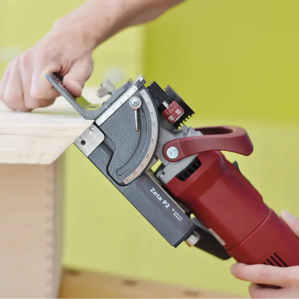 Lamello Zeta P2 With Carbide Cutter, Drill Jig & Systainer Case