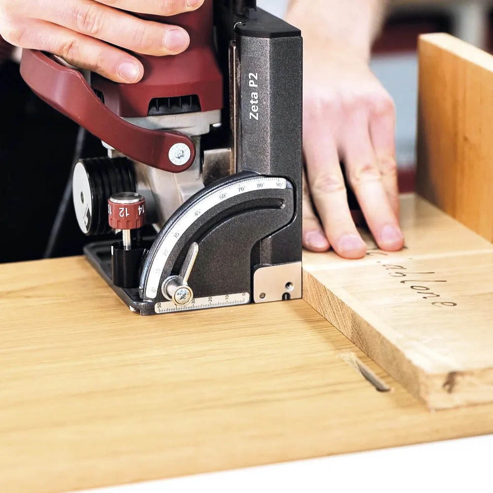 Lamello Zeta P2 With Diamond Cutter, Drill Jig & Systainer Case