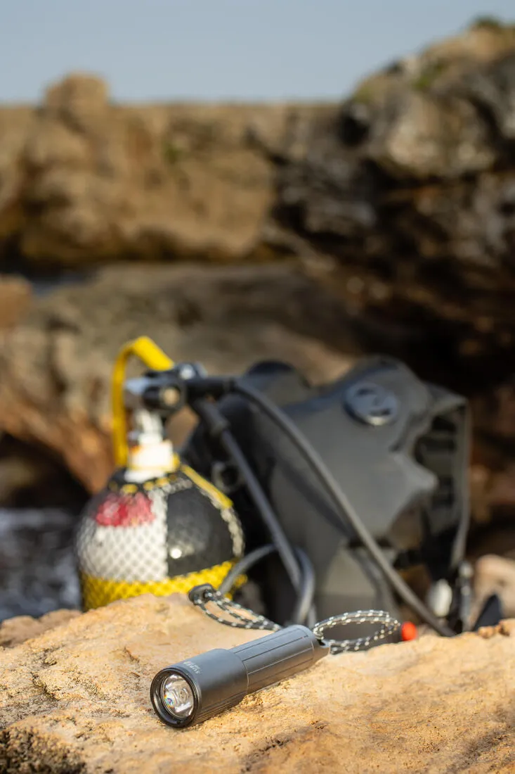Lampe de plongée sous-marine 1000lm noir