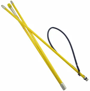 Land and Sea 3 Piece Fibreglass Hand Spear - 2 metres
