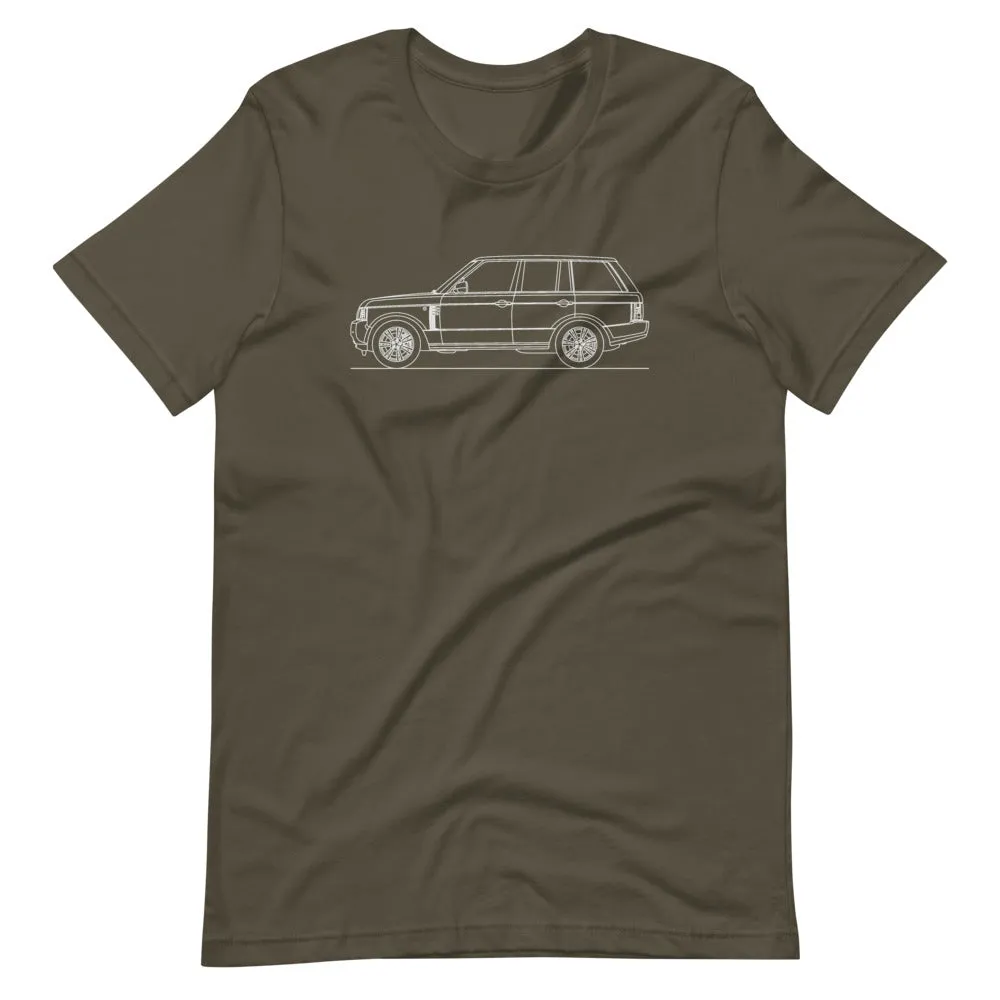 Land Rover Range Rover L322 silhouette T-shirt