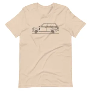 Land Rover Range Rover L322 silhouette T-shirt