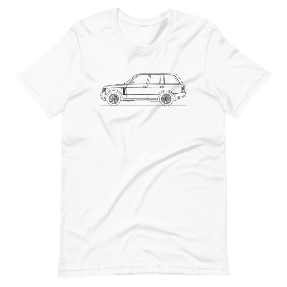 Land Rover Range Rover L322 silhouette T-shirt