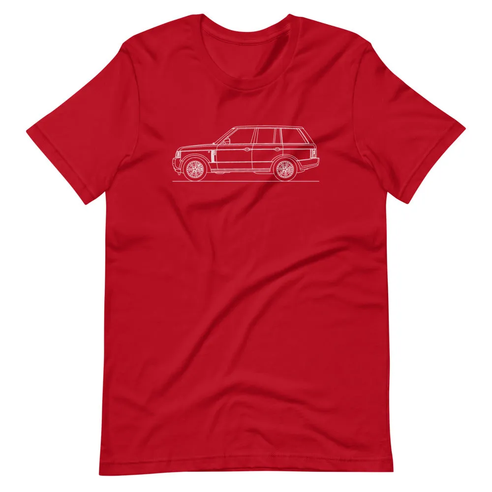 Land Rover Range Rover L322 silhouette T-shirt