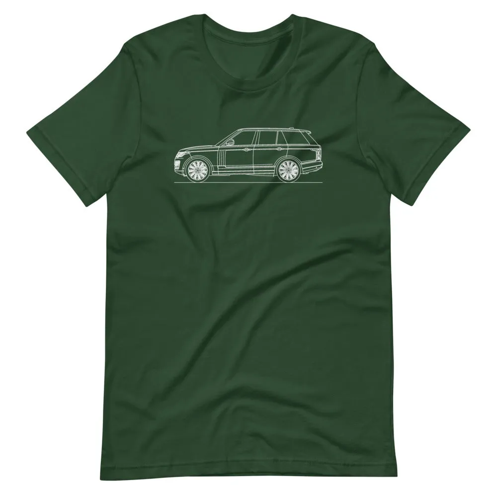 Land Rover Range Rover L405 silhouette T-shirt