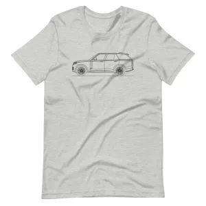 Land Rover Range Rover L460 silhouette t-shirt