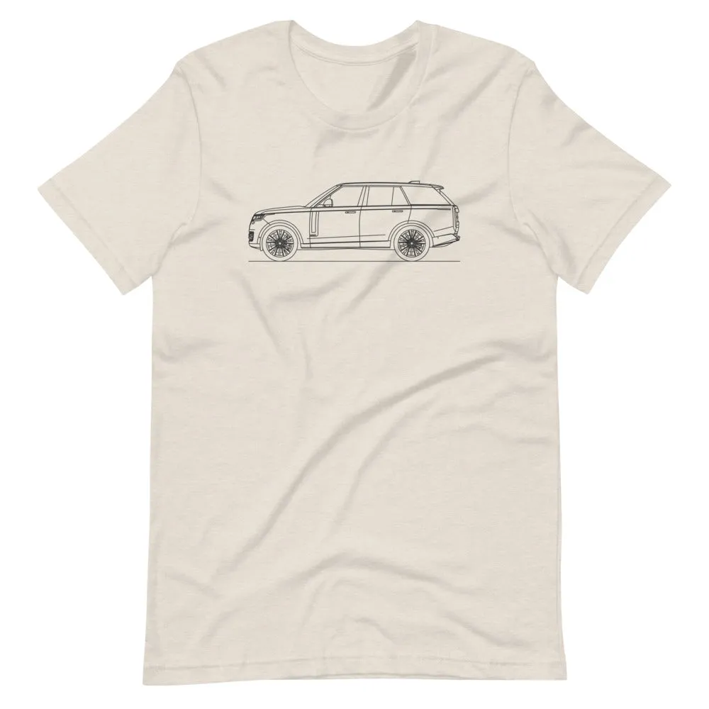 Land Rover Range Rover L460 silhouette t-shirt