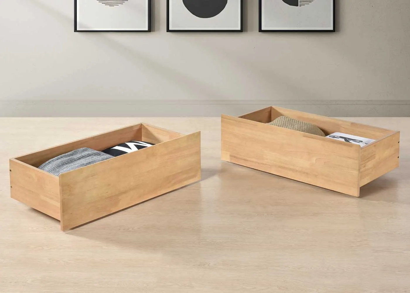 Langham HD Bunk Bed - Oak Finish