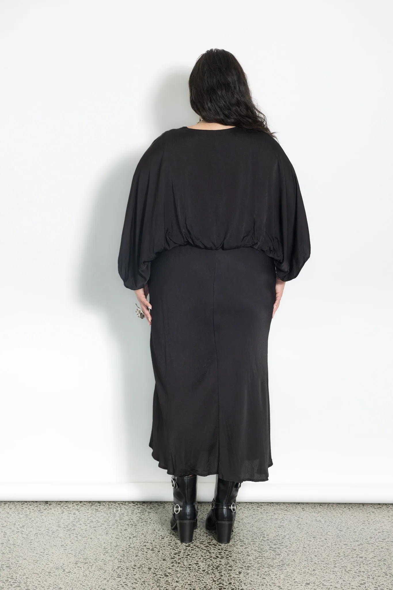 Last One 4XL - Slinky Dress - Black