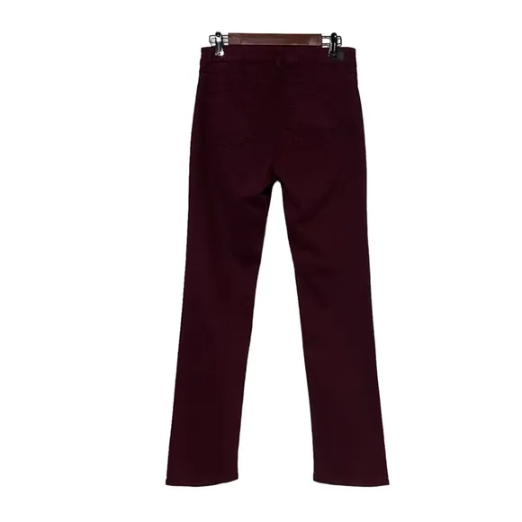 Lauren Ralph Lauren Premier Straight Jeans Maroon