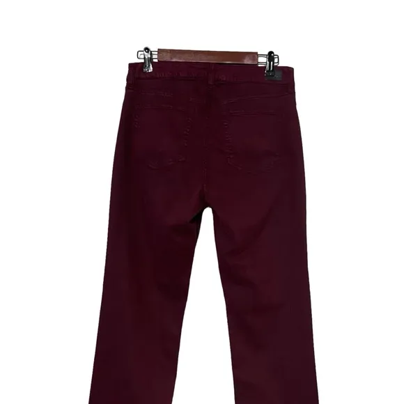 Lauren Ralph Lauren Premier Straight Jeans Maroon