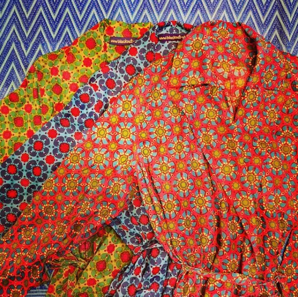 Lawn cotton dressing gown *SALE PRICE