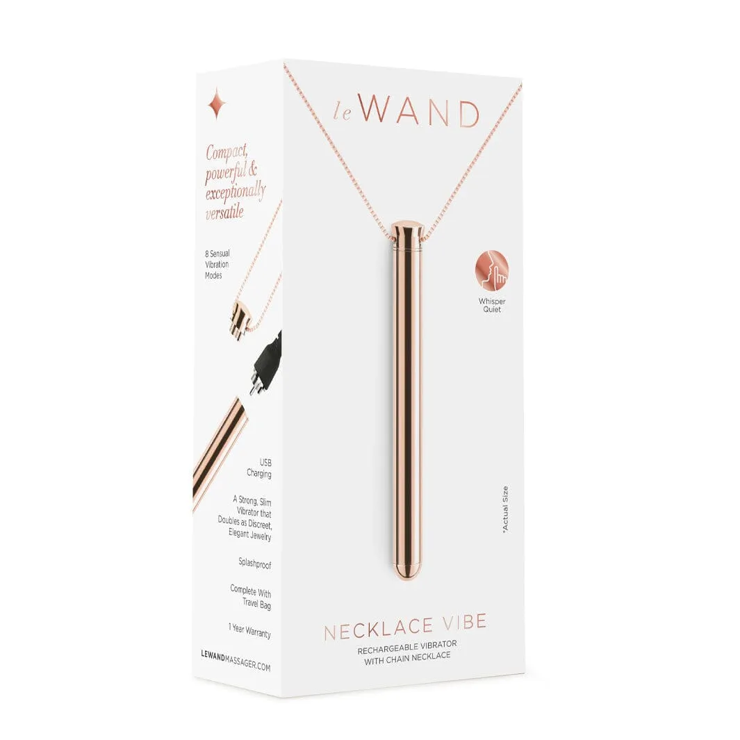 Le Wand Chrome Vibrating Necklace