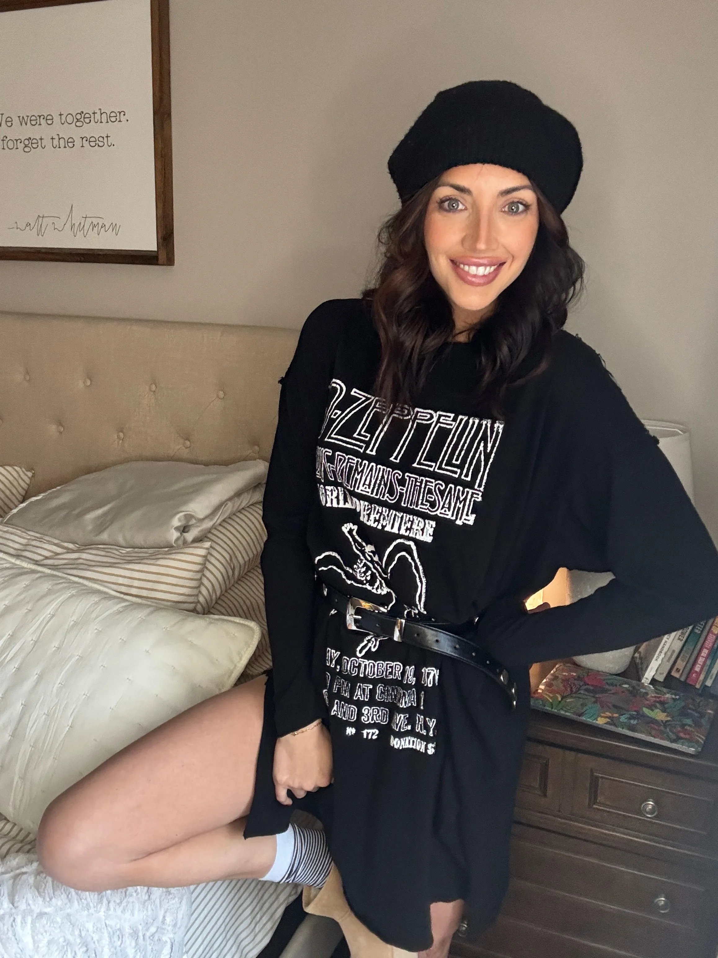 Led Zeppelin Tshirt dress