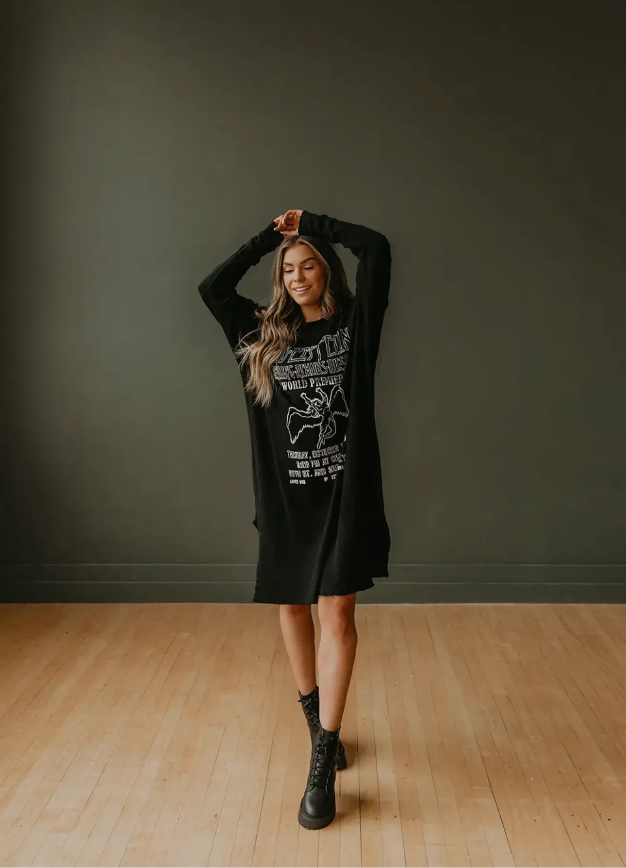 Led Zeppelin Tshirt dress