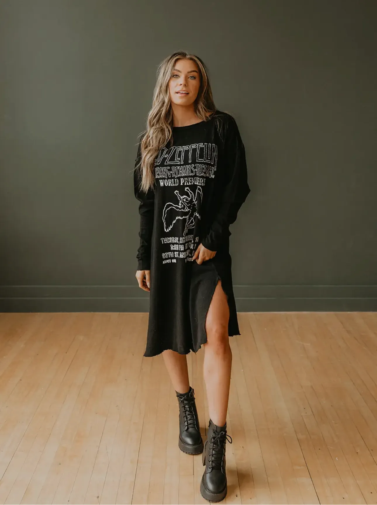 Led Zeppelin Tshirt dress