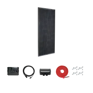 Legacy Black 190 Watt Solar Panel Cinder 40 Deluxe Kit