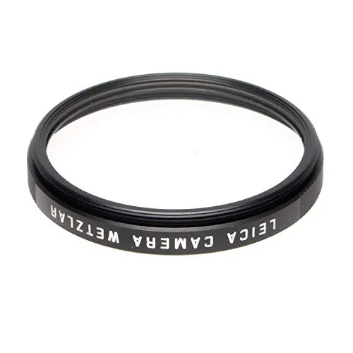 Leica E39 39mm UVa II Glass Filter, Black