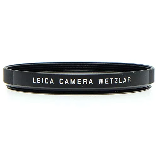 Leica E49 49mm UVa II Glass Filter, Black