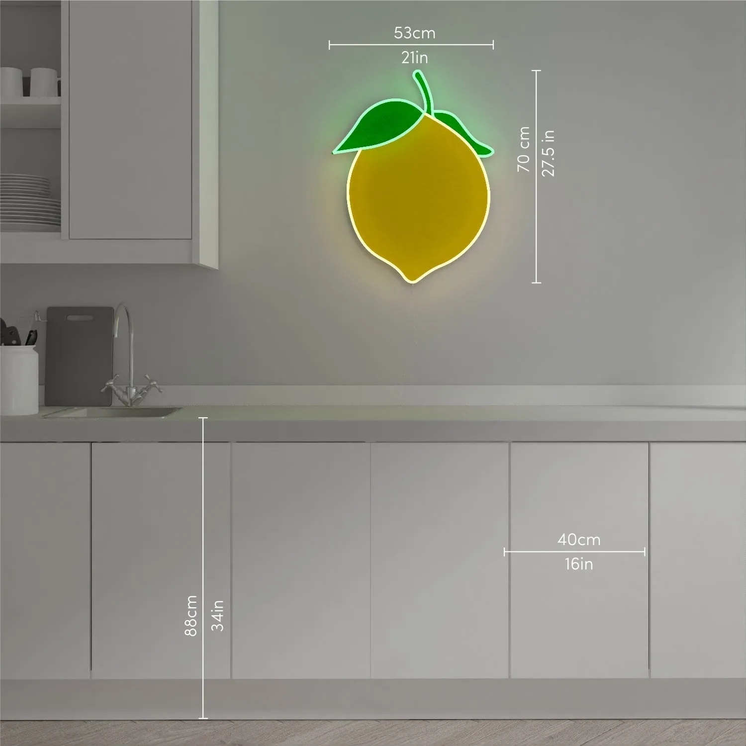 Lemon - LED neon sign