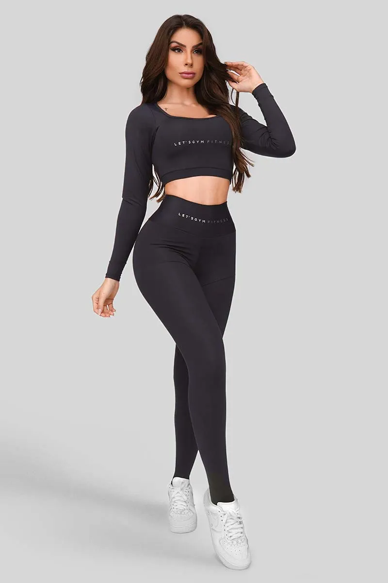 Let's Gym Back To Basics Legging