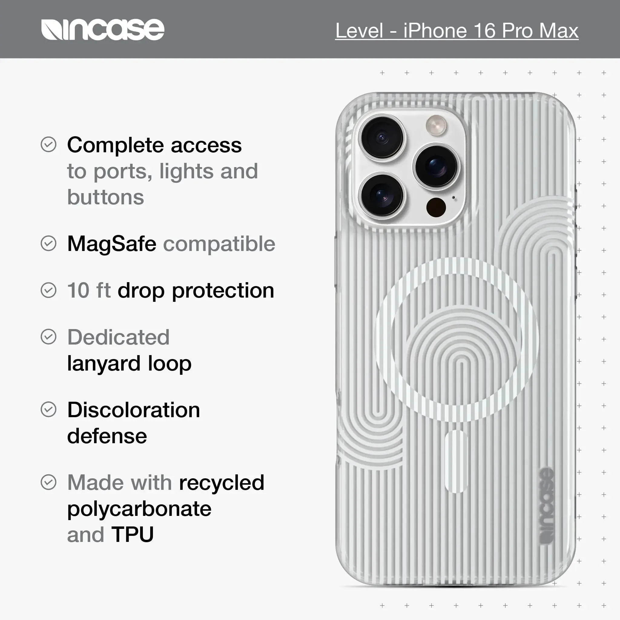 Level Case with MagSafe for iPhone 16 Pro Max