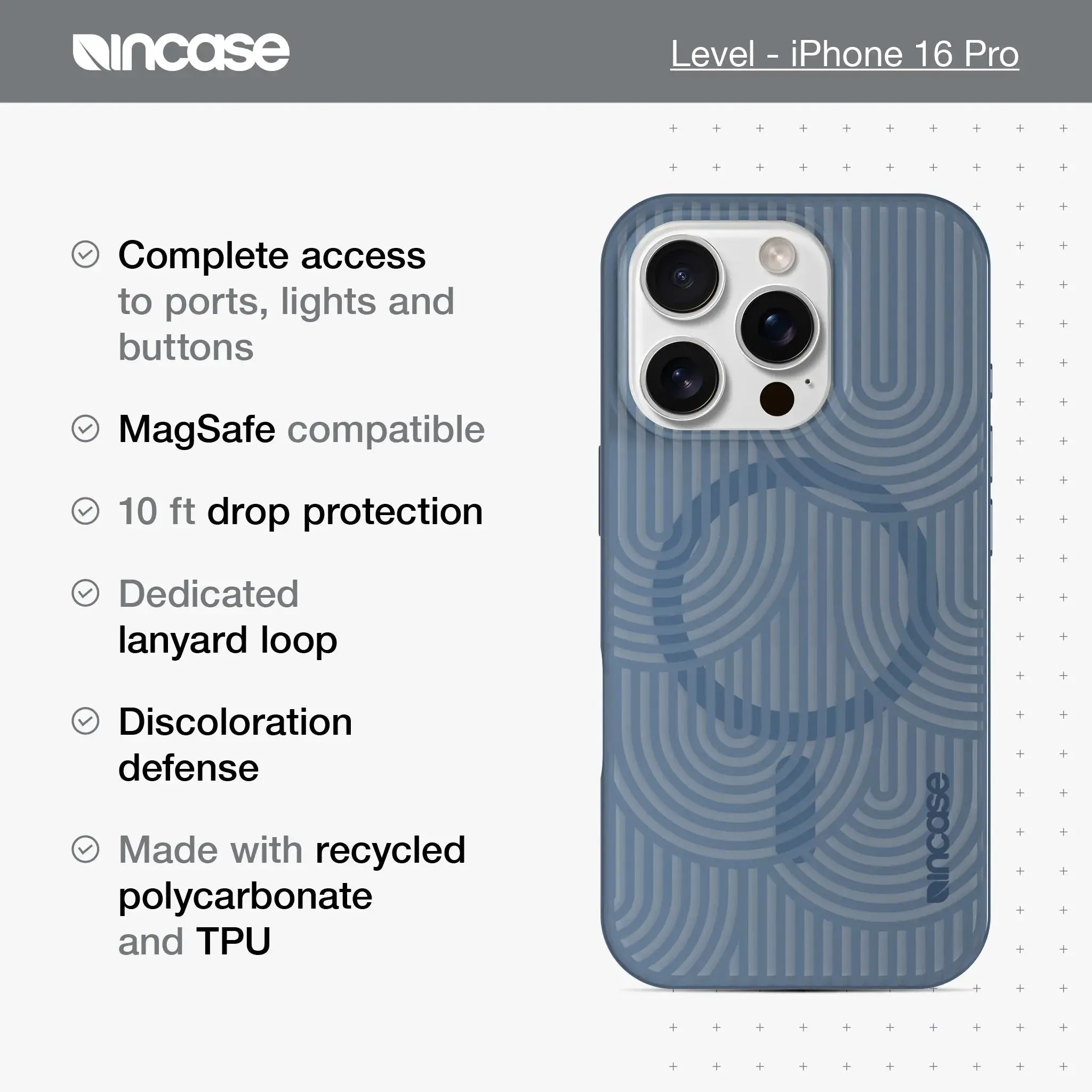 Level Case with MagSafe for iPhone 16 Pro