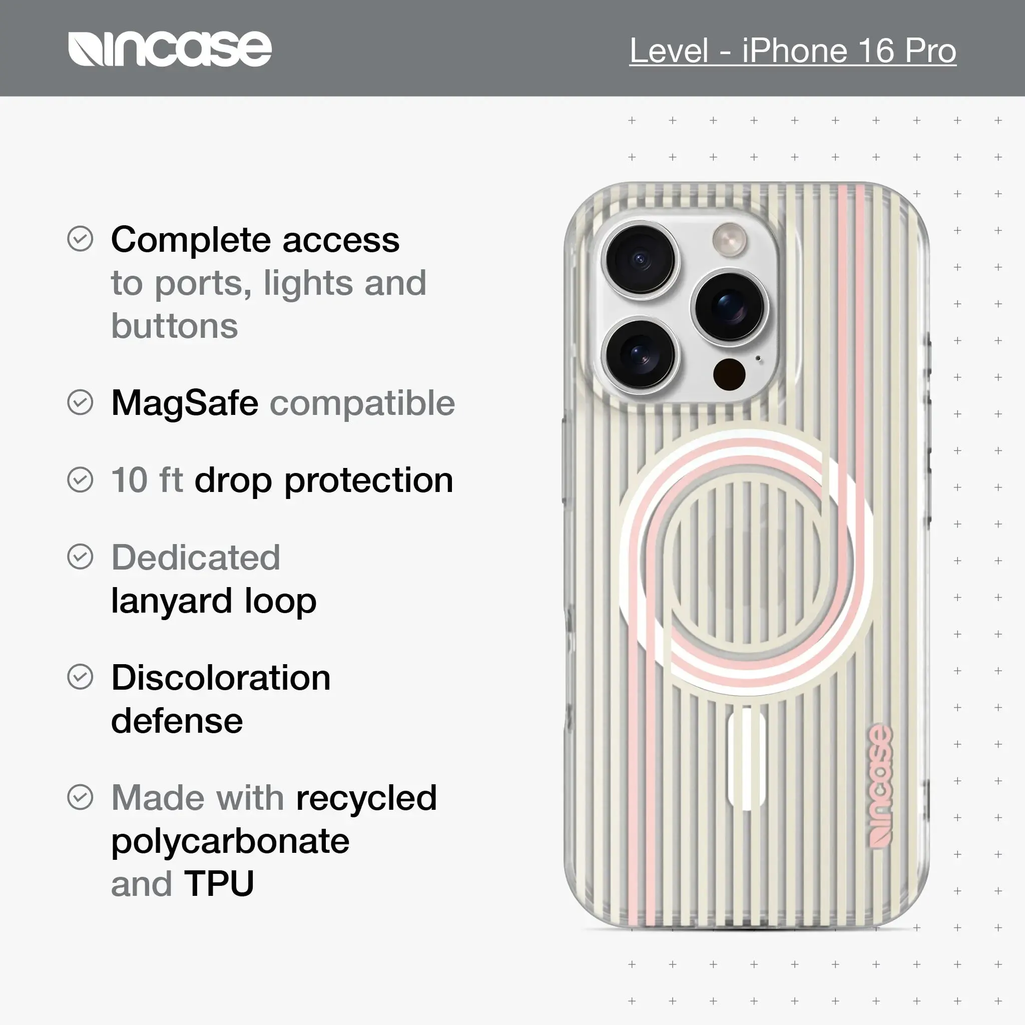 Level Case with MagSafe for iPhone 16 Pro