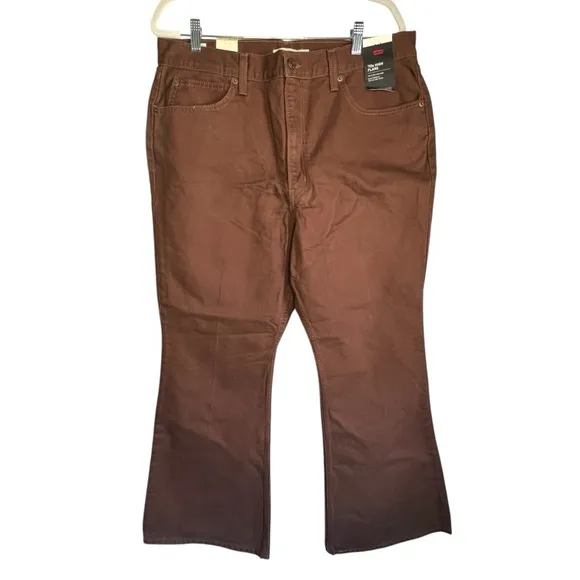 LEVI'S 70'S MOVIN' ON HIGH RISE FLAREJEANS Size 34X30