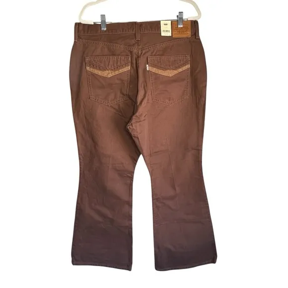 LEVI'S 70'S MOVIN' ON HIGH RISE FLAREJEANS Size 34X30