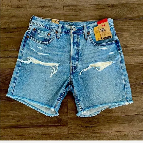 Levi's Premium 501 Mid Thigh Women’s Shorts