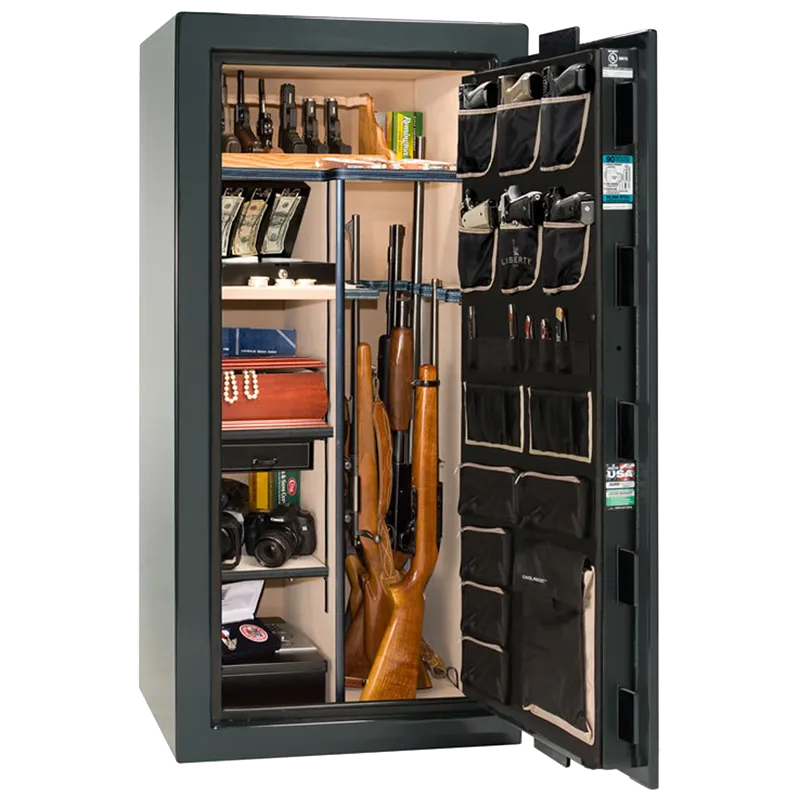 Liberty Lincoln 25 Gun Safe with Mechanical Lock