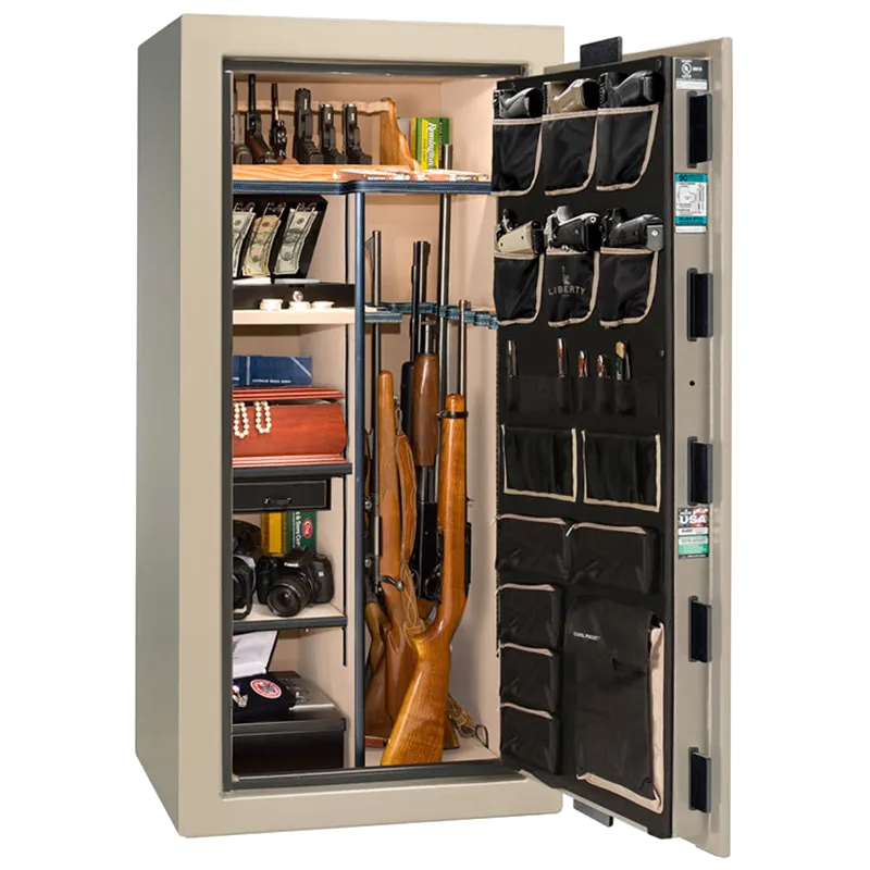 Liberty Lincoln 25 Gun Safe with Mechanical Lock