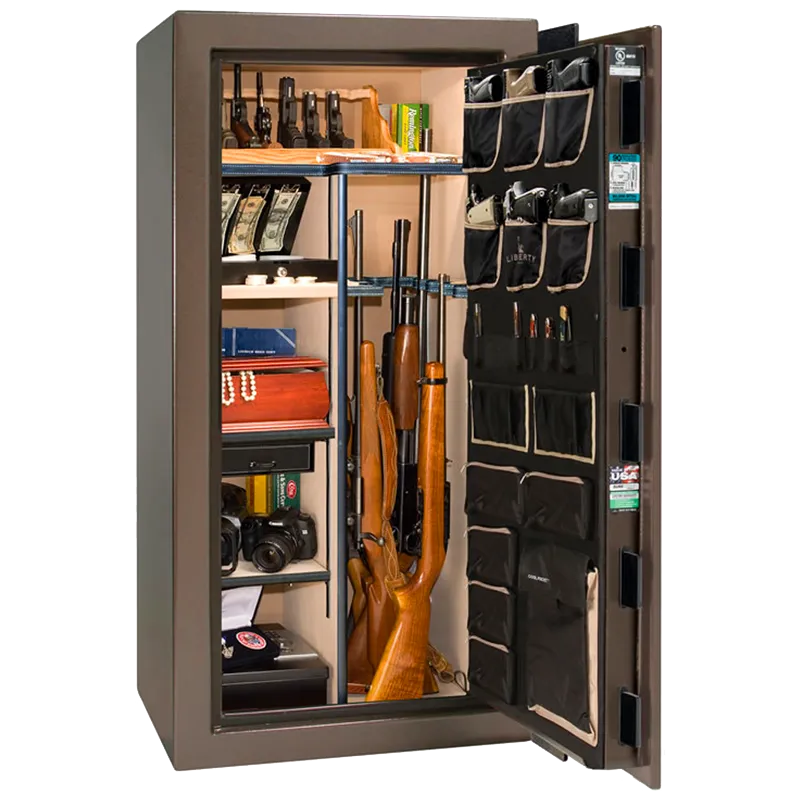 Liberty Lincoln 25 Gun Safe with Mechanical Lock