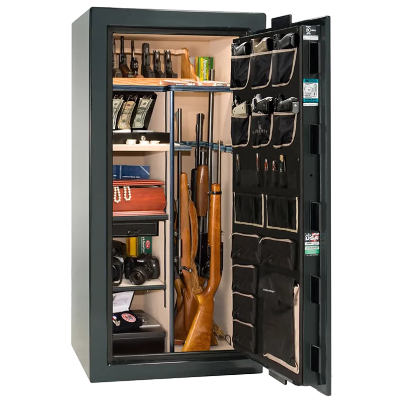 Liberty Lincoln 25 Gun Safe with Mechanical Lock